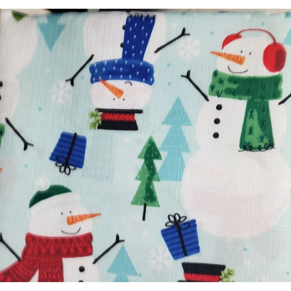 Printed Fabric Tablecloth, 60